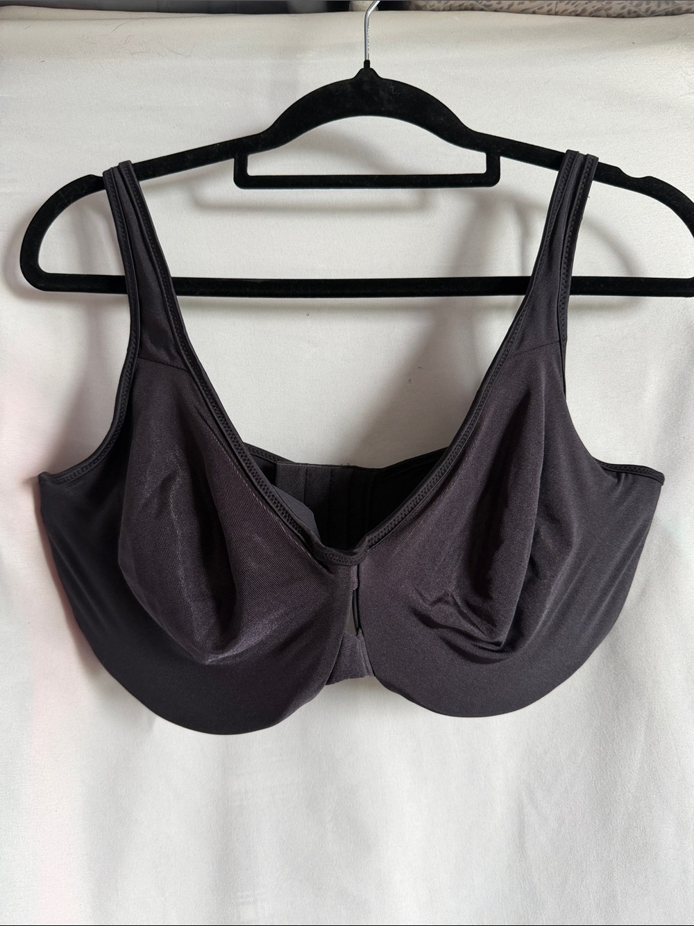 Bali Black Full Coverage Underwire Bra